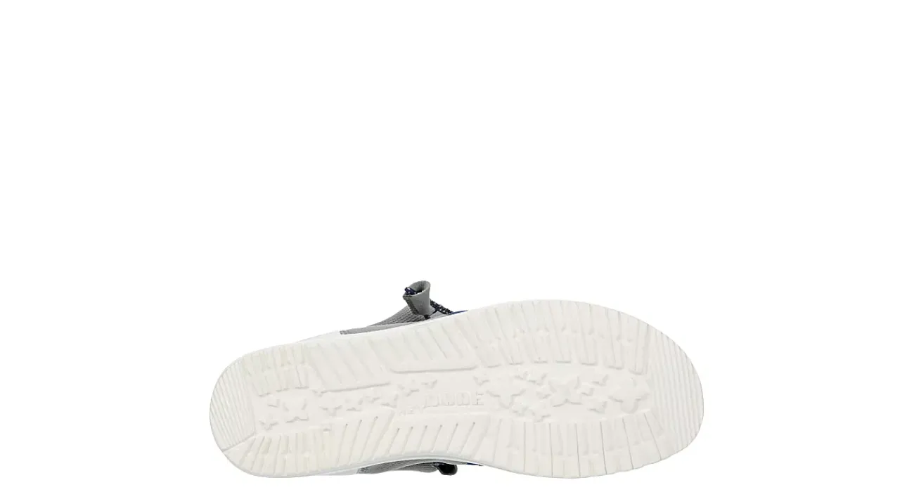 MENS WALLY TRI-VARSITY SLIP ON SNEAKER>HEYDUDE New