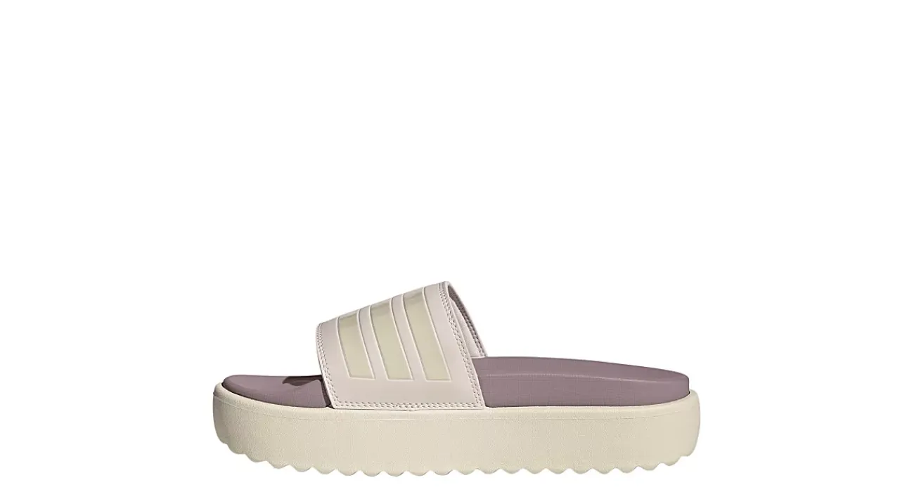 WOMENS ADILETTE PLATFORM SLIDE SANDAL>ADIDAS Discount