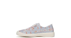 WOMENS BEACHSIDE AMERICANA STRIPE CANVAS SLIP ON SNEAKER><noscript><img width=