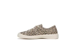 WOMENS BEACHSIDE PIXIE CHEETAH FABRIC SLIP ON SNEAKER><noscript><img width=