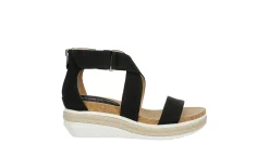 WOMENS CAPE ANN WEDGE SANDAL>ADRIENNE VITTADINI Discount