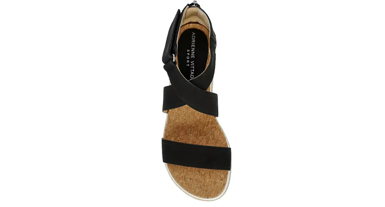 WOMENS CAPE ANN WEDGE SANDAL>ADRIENNE VITTADINI Discount