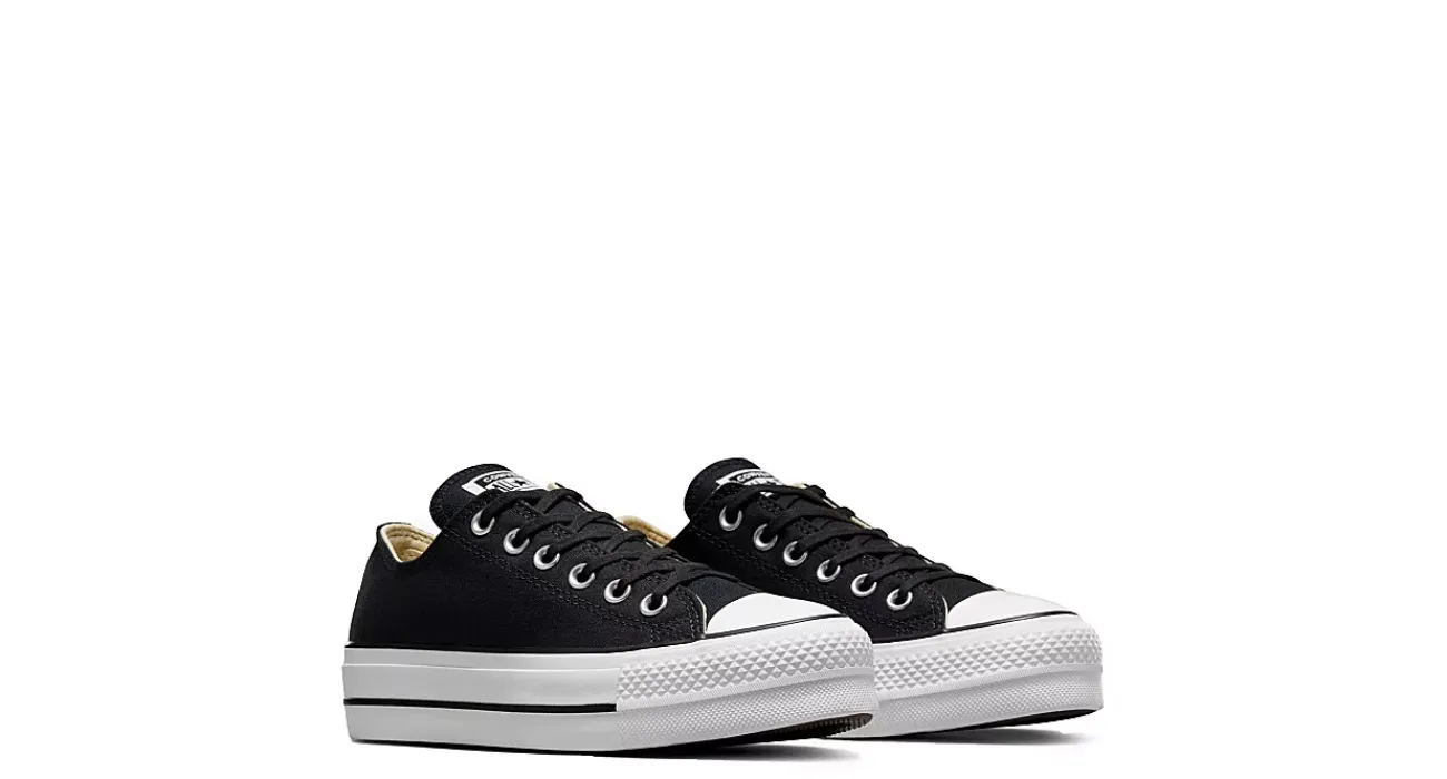 WOMENS CHUCK TAYLOR ALL STAR LOW TOP PLATFORM SNEAKER>CONVERSE Clearance
