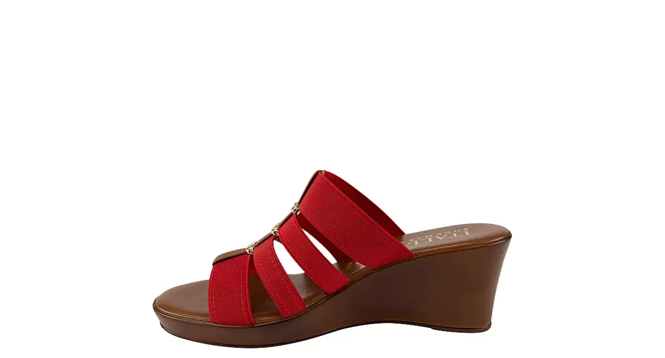 WOMENS CLOVER WEDGE SANDAL>ITALIAN SHOEMAKERS Online