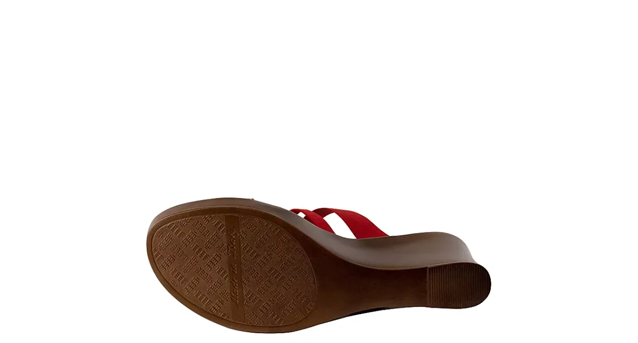 WOMENS CLOVER WEDGE SANDAL>ITALIAN SHOEMAKERS Online