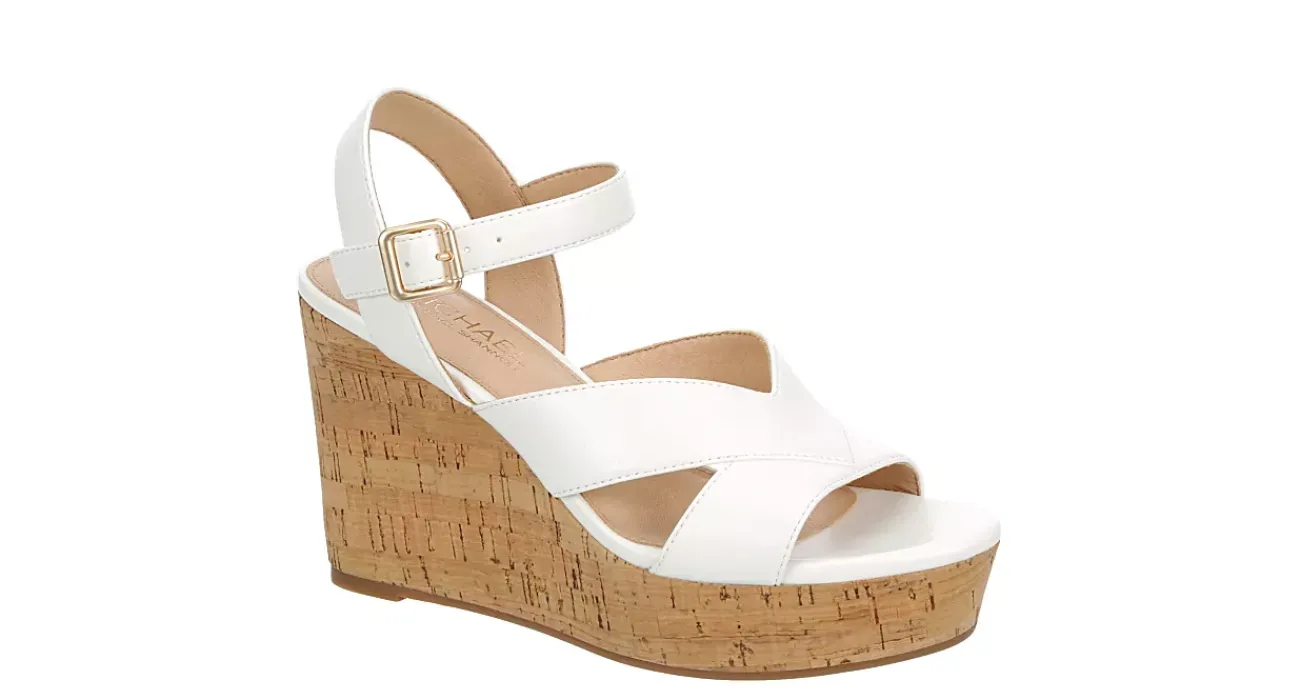 WOMENS CORI WEDGE SANDAL>MICHAEL BY MICHAEL SHANNON Hot