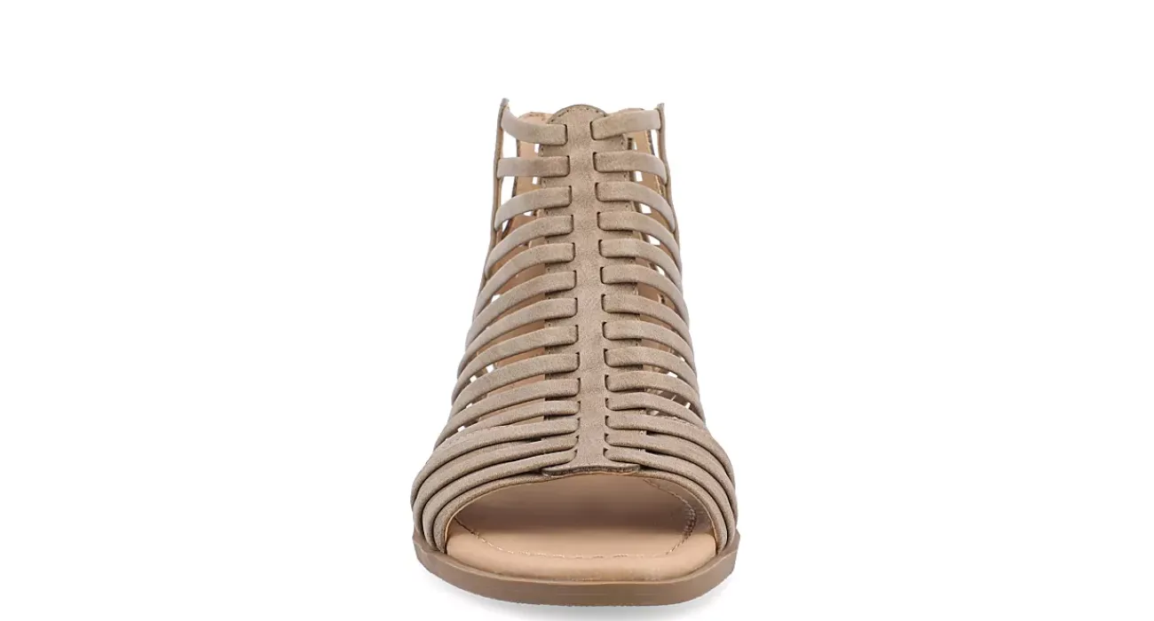 WOMENS DELILAH WIDE SANDAL>JOURNEE COLLECTION New