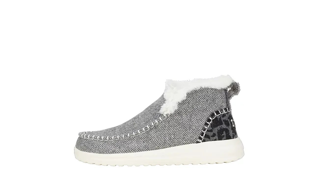 WOMENS DENNY SLIP ON SNEAKER BOOT>HEYDUDE