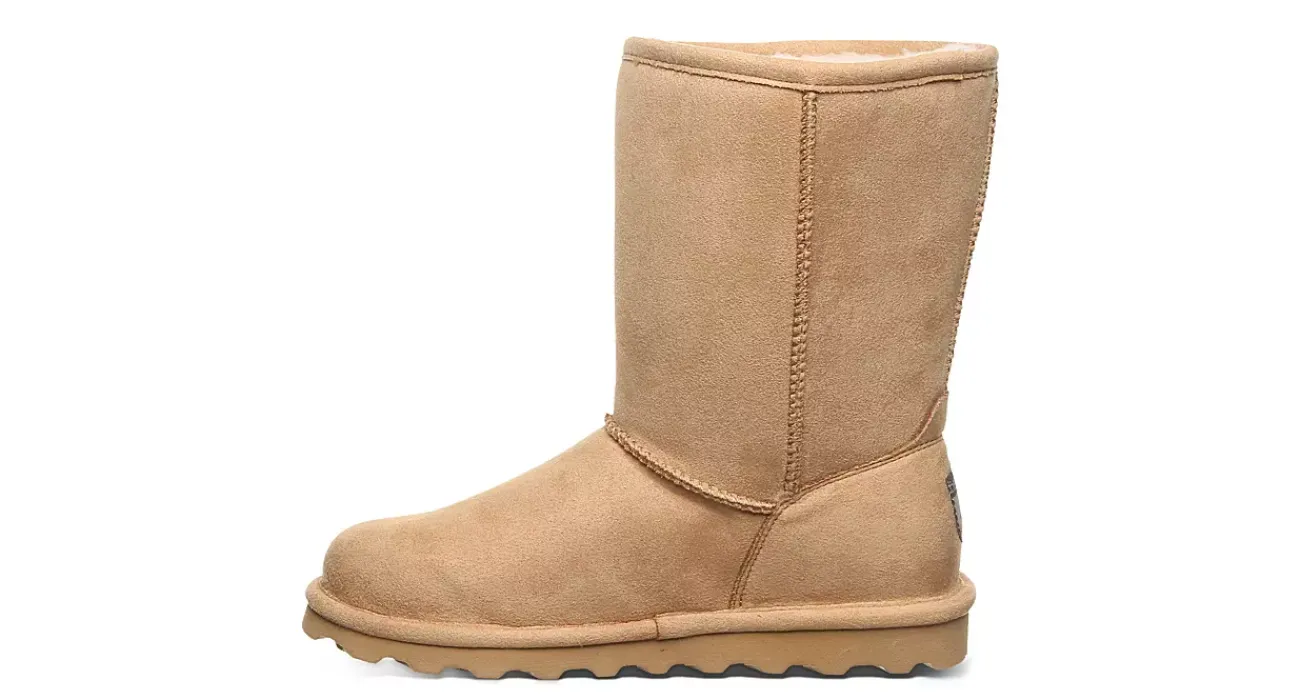 WOMENS ELLE SHORT VEGAN WATER RESISTANT FUR BOOT>BEARPAW Discount