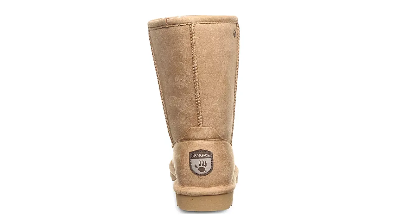 WOMENS ELLE SHORT VEGAN WATER RESISTANT FUR BOOT>BEARPAW Discount