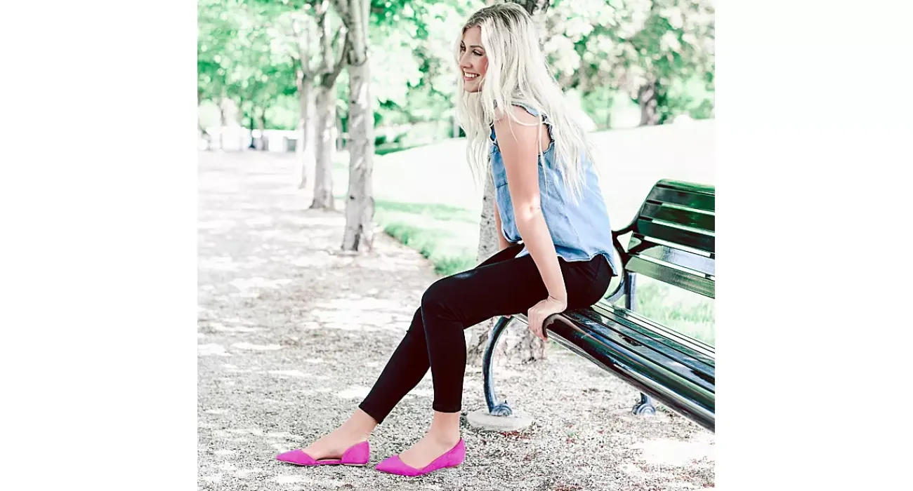 WOMENS ESTER FLAT>JOURNEE COLLECTION Outlet