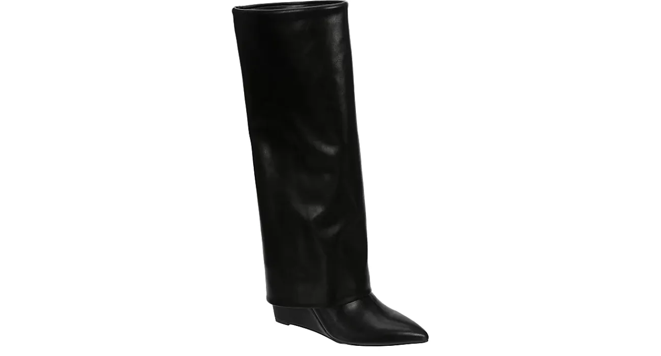 WOMENS EVANDER FOLD OVER TALL DRESS BOOT>MADDEN GIRL Best