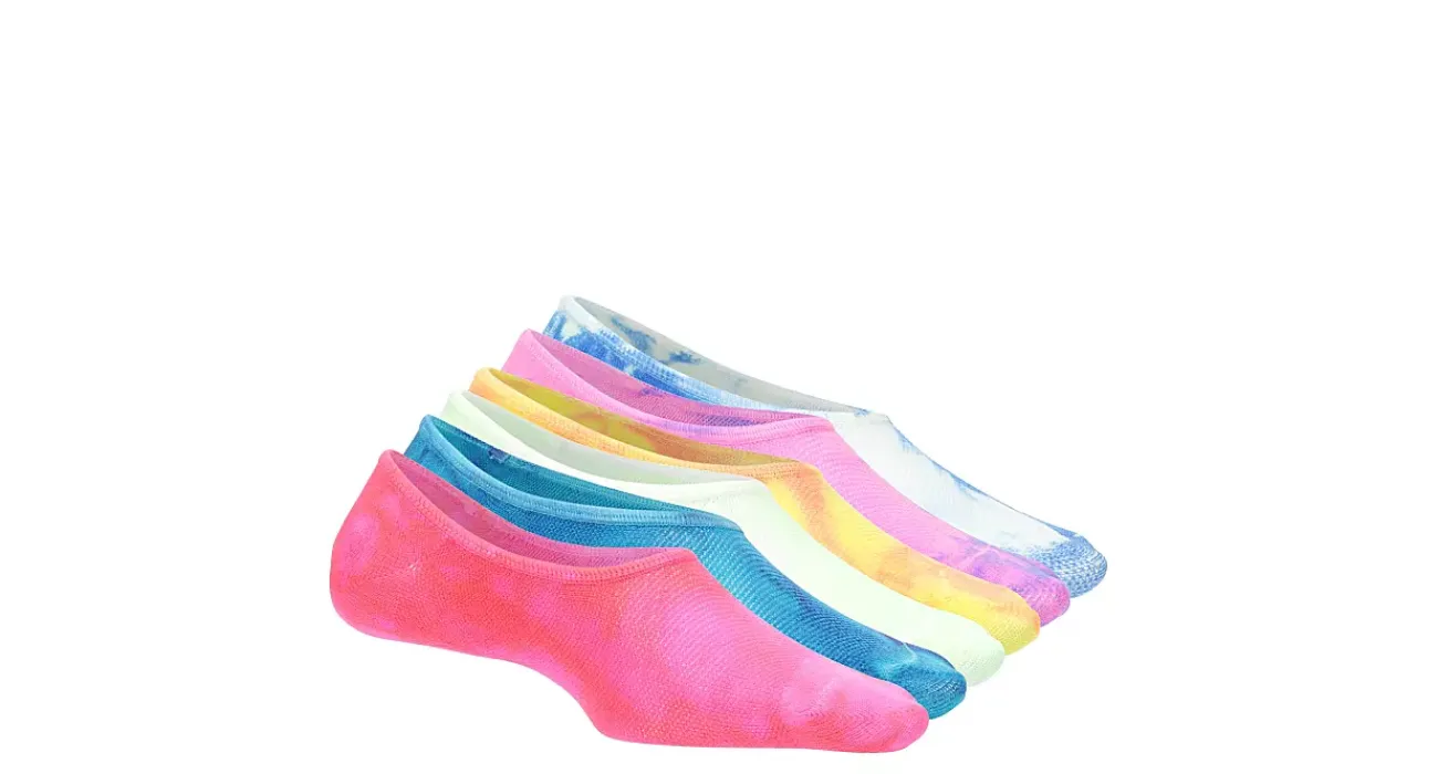 WOMENS FASHION LITES LINER SOCKS 6 PAIRS>SOF SOLE Outlet