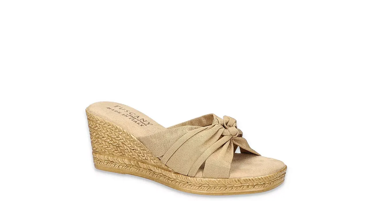 WOMENS GHITA WEDGE SANDAL>TUSCANY New