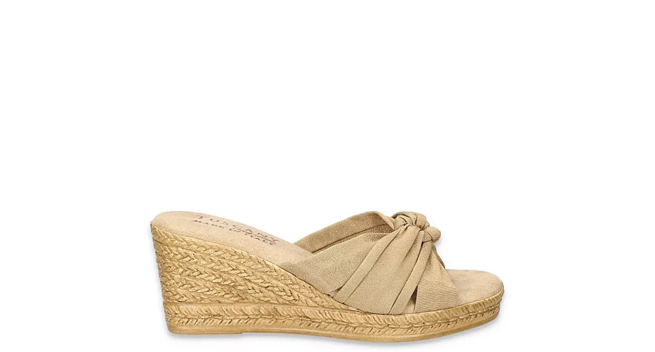 WOMENS GHITA WEDGE SANDAL>TUSCANY New