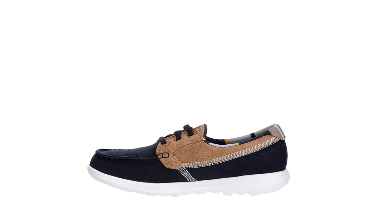 WOMENS GO WALK LITE PLAYA VISTA BOAT SHOE>SKECHERS Sale