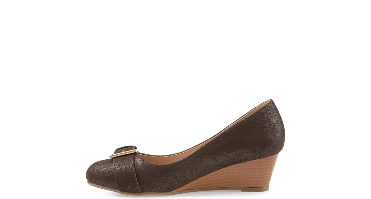 WOMENS GRAYSN WEDGE PUMP>JOURNEE COLLECTION Hot