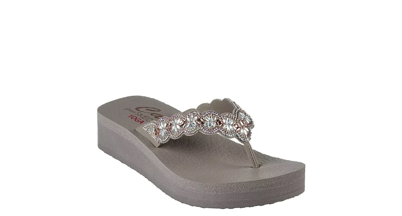 WOMENS HAPPY SPRING FLIP FLOP SANDAL>SKECHERS Discount