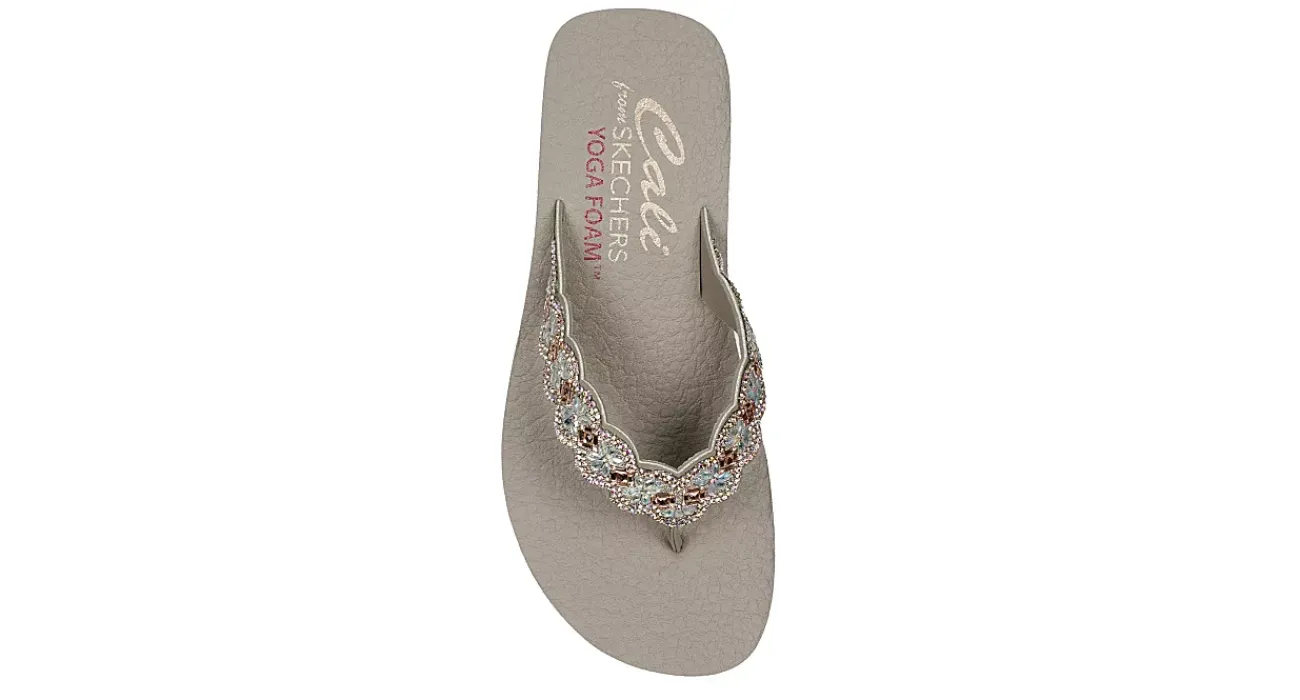 WOMENS HAPPY SPRING FLIP FLOP SANDAL>SKECHERS Discount