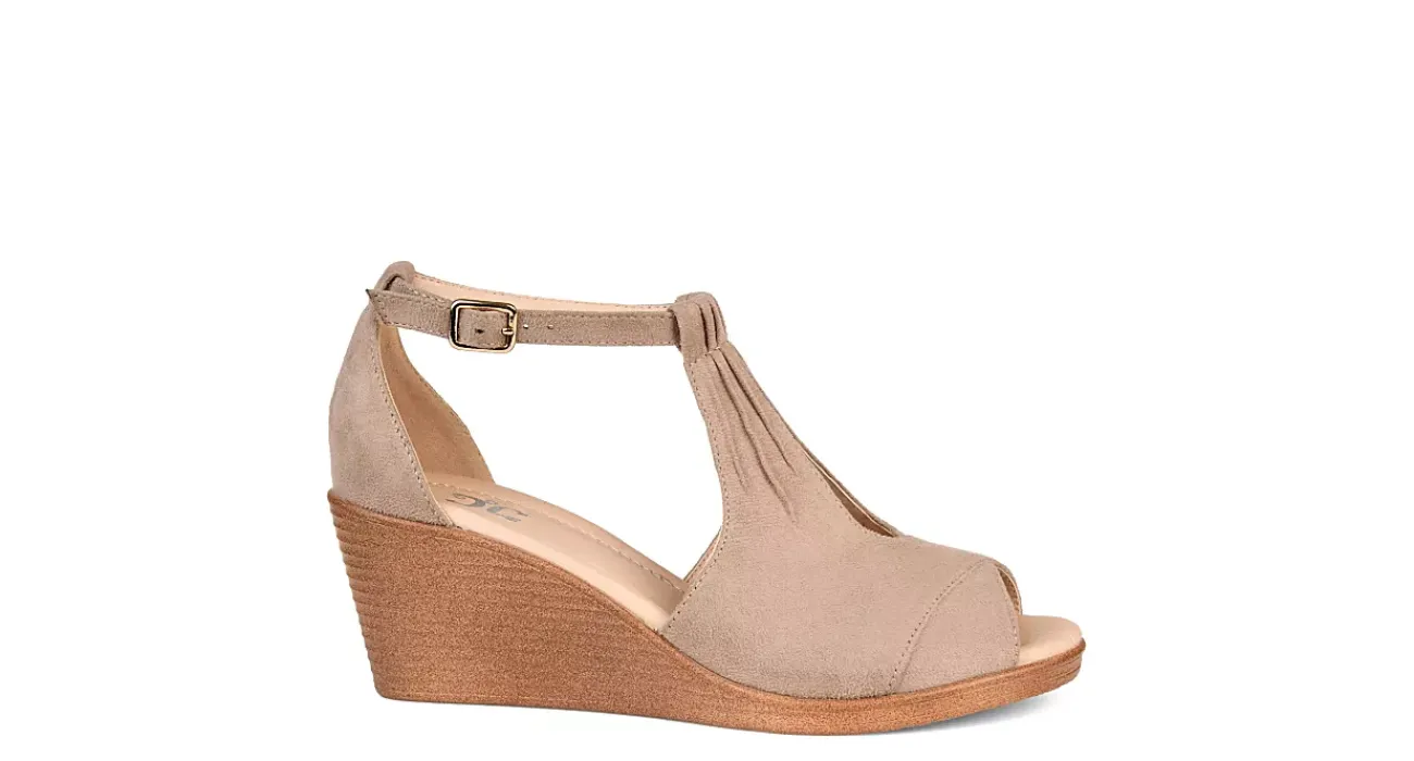 WOMENS KEDZIE WEDGE SANDAL>JOURNEE COLLECTION Sale
