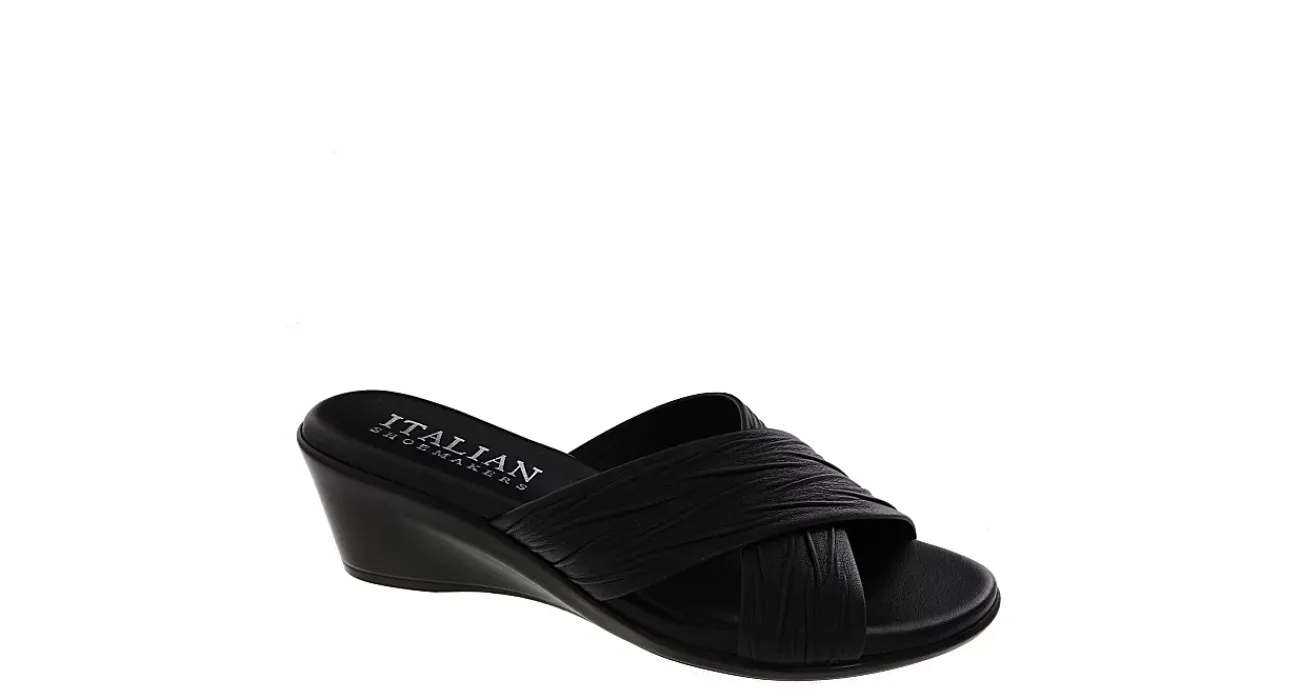 WOMENS KENNY WEDGE SANDAL>ITALIAN SHOEMAKERS New