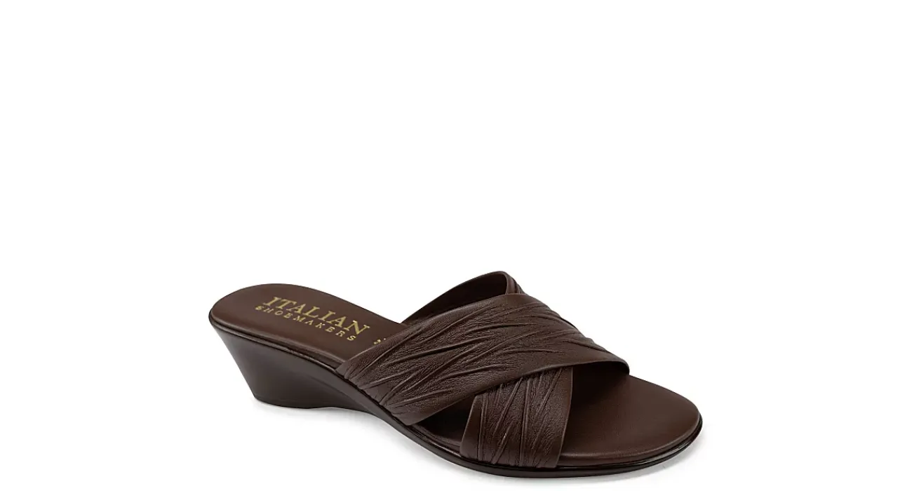 WOMENS KENNY WEDGE SANDAL>ITALIAN SHOEMAKERS Best