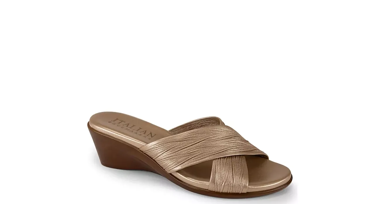 WOMENS KENNY WEDGE SANDAL>ITALIAN SHOEMAKERS Best