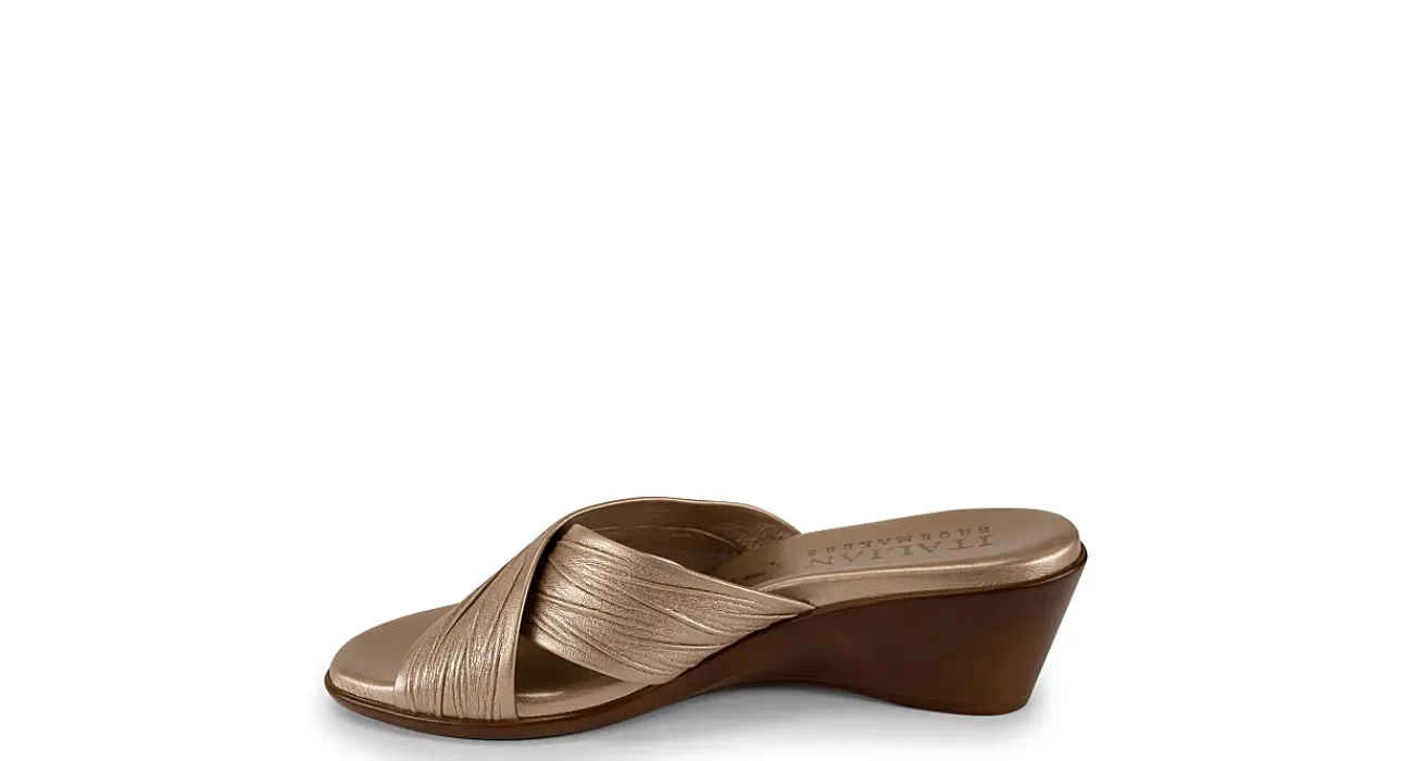 WOMENS KENNY WEDGE SANDAL>ITALIAN SHOEMAKERS Best