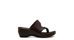 WOMENS LAUREL WEDGE SANDAL COMFORT FLIP FLOP>EASTLAND