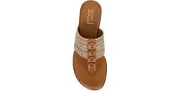 WOMENS MAHOGANY WEDGE SANDAL><noscript><img width=