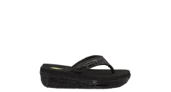 WOMENS MINI CROCO FLIP FLOP WEDGE>VOLATILE New