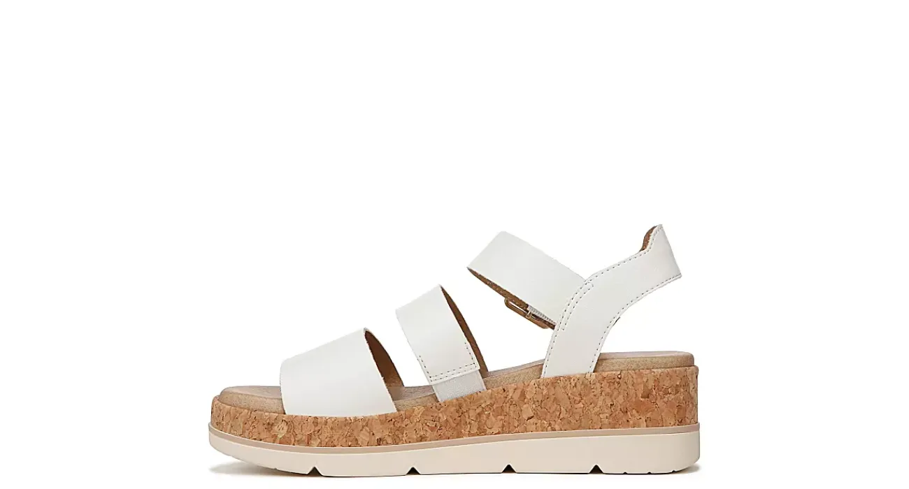 WOMENS ONCE TWICE PLATFORM SANDAL>DR. SCHOLL'S