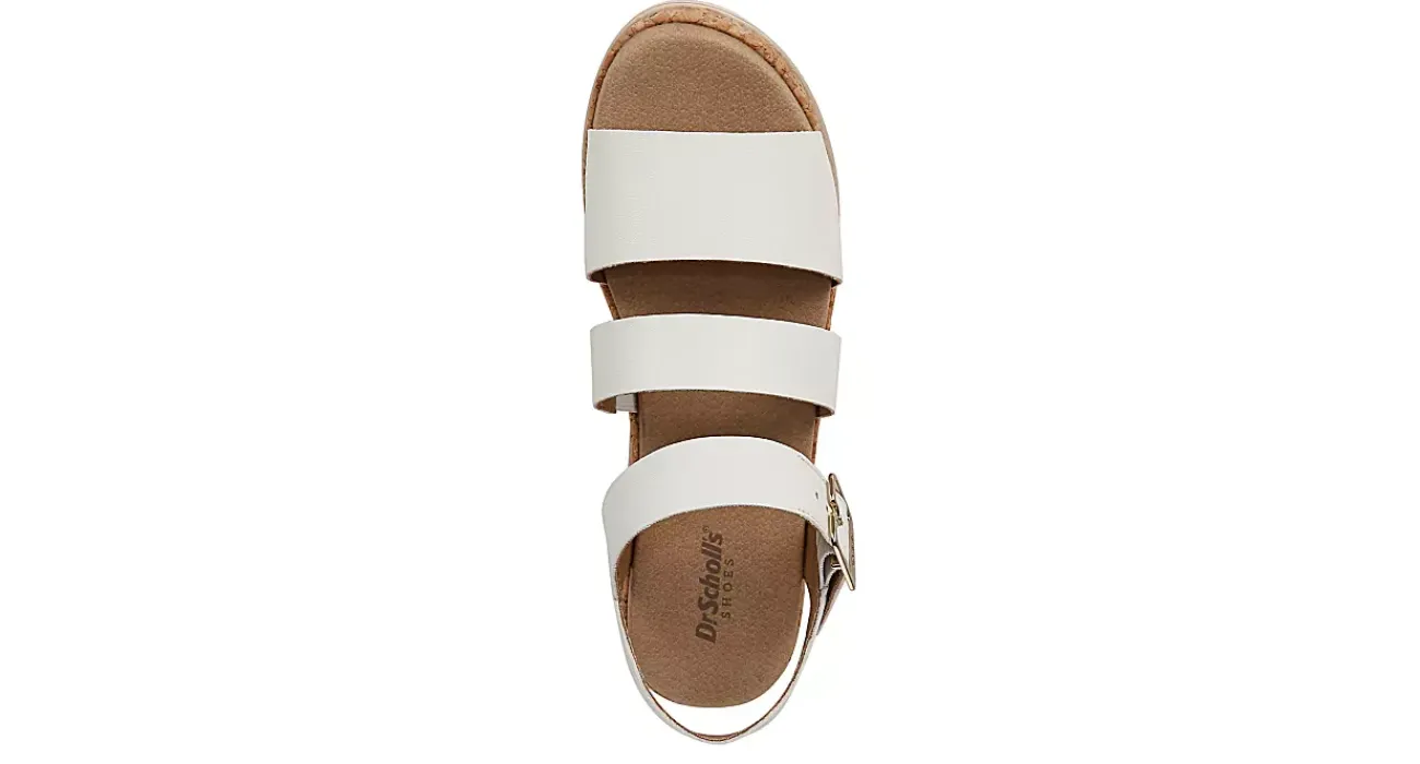 WOMENS ONCE TWICE PLATFORM SANDAL>DR. SCHOLL'S