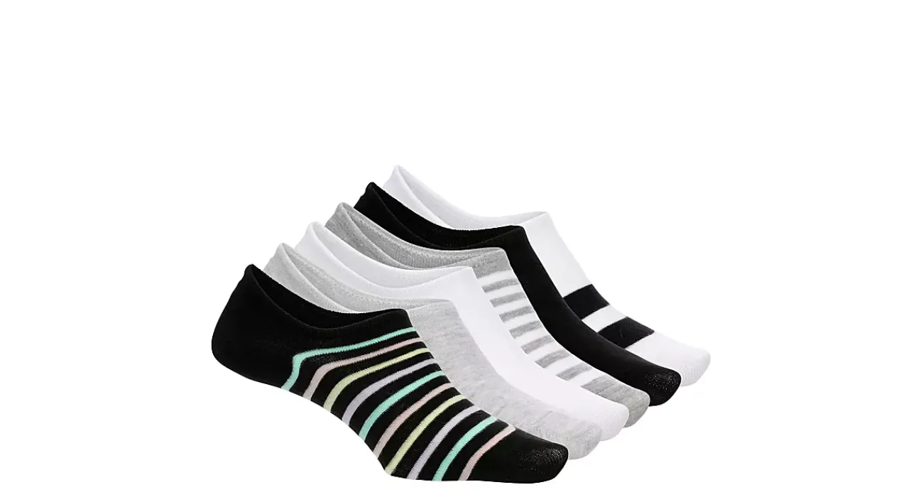 WOMENS PATTERN LINER SOCKS 6 PAIRS>STEVE MADDEN Discount