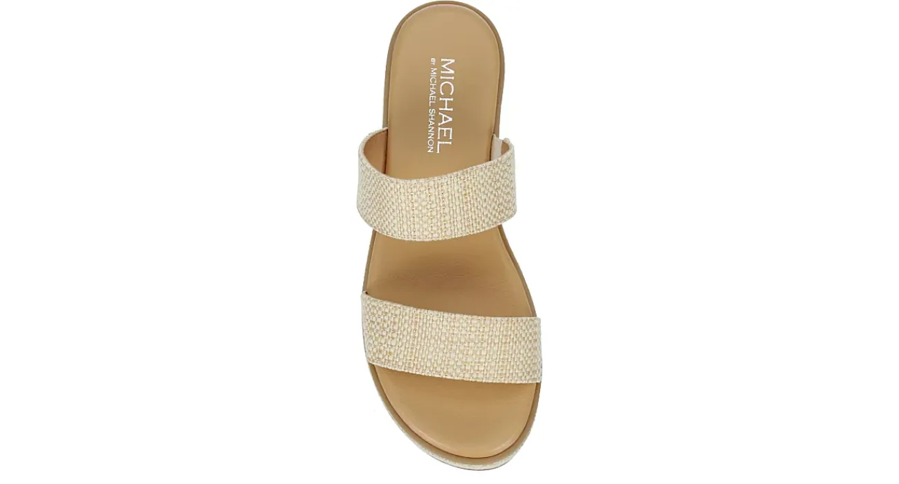 WOMENS PIERRE WEDGE SANDAL>MICHAEL BY MICHAEL SHANNON
