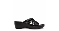 WOMENS POPPY WEDGE SANDAL COMFORT SLIDES WEDGES>EASTLAND