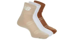 WOMENS QUARTER SOCKS 3 PAIRS>NEW BALANCE Clearance