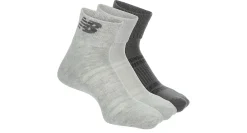 WOMENS QUARTER SOCKS 3 PAIRS>NEW BALANCE New