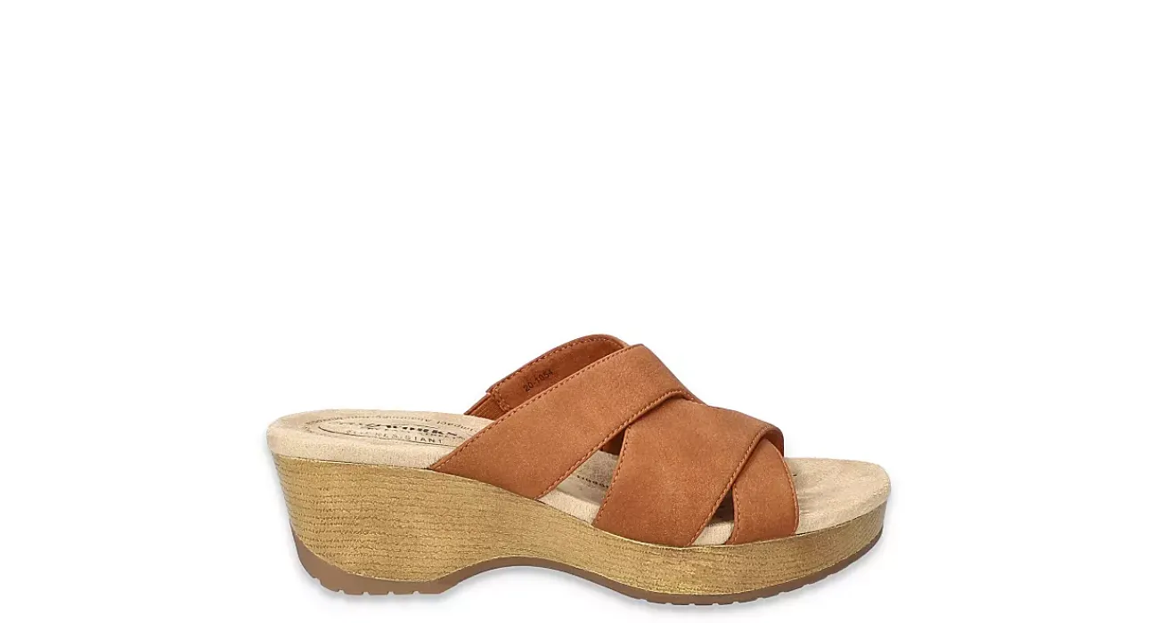 WOMENS REN SLIDE SANDAL>EASY WORKS Sale