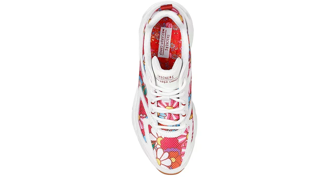 WOMENS RICARDO CAVOLO SPRING BLOOM UNO SNEAKER>SKECHERS Outlet