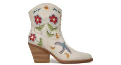 WOMENS ROSLYN FLOWER WESTERN BOOT>ZODIAC New