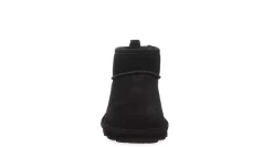 WOMENS SHORTY WATER RESISTANT FUR BOOT><noscript><img width=