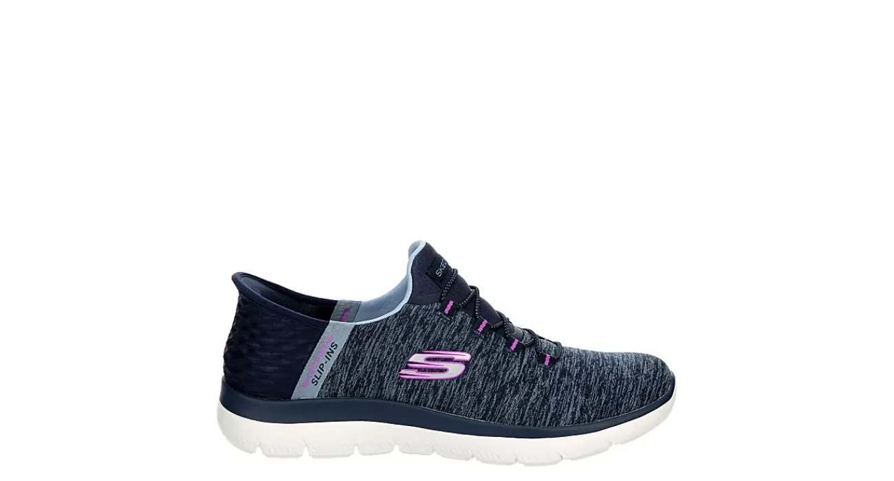WOMENS SLIP-INS SUMMITS RUNNING SHOE>SKECHERS