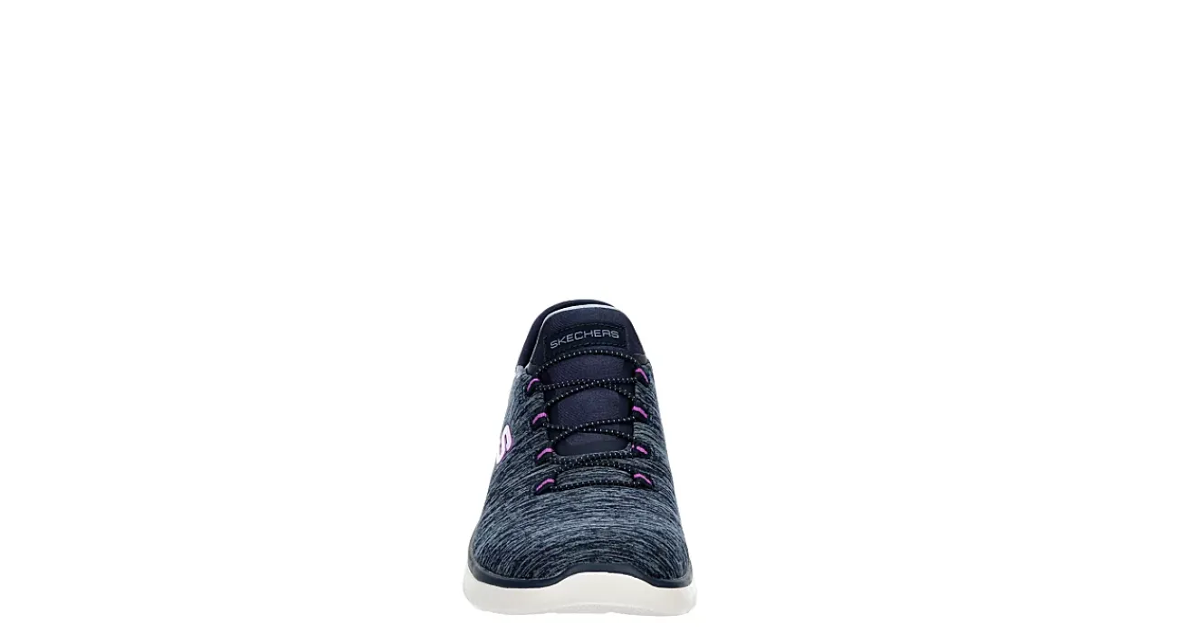 WOMENS SLIP-INS SUMMITS RUNNING SHOE>SKECHERS