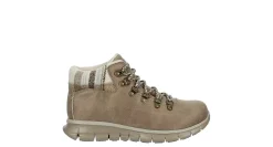 WOMENS SYNERGY- PLAID MOOD LACE-UP BOOT>SKECHERS Sale