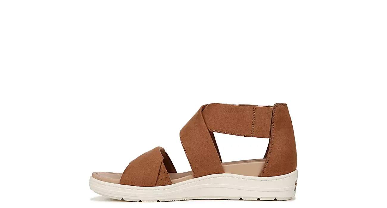 WOMENS TIME OFF FUN SANDAL WEDGE>DR. SCHOLL'S New