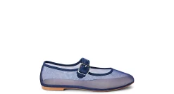 WOMENS TRIBECA MESH SQUARE-TOE MARY JANE BALLET FLAT.>COCONUTS Sale