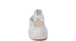 WOMENS TRIBECA MESH SQUARE-TOE MARY JANE BALLET FLAT.><noscript><img width=