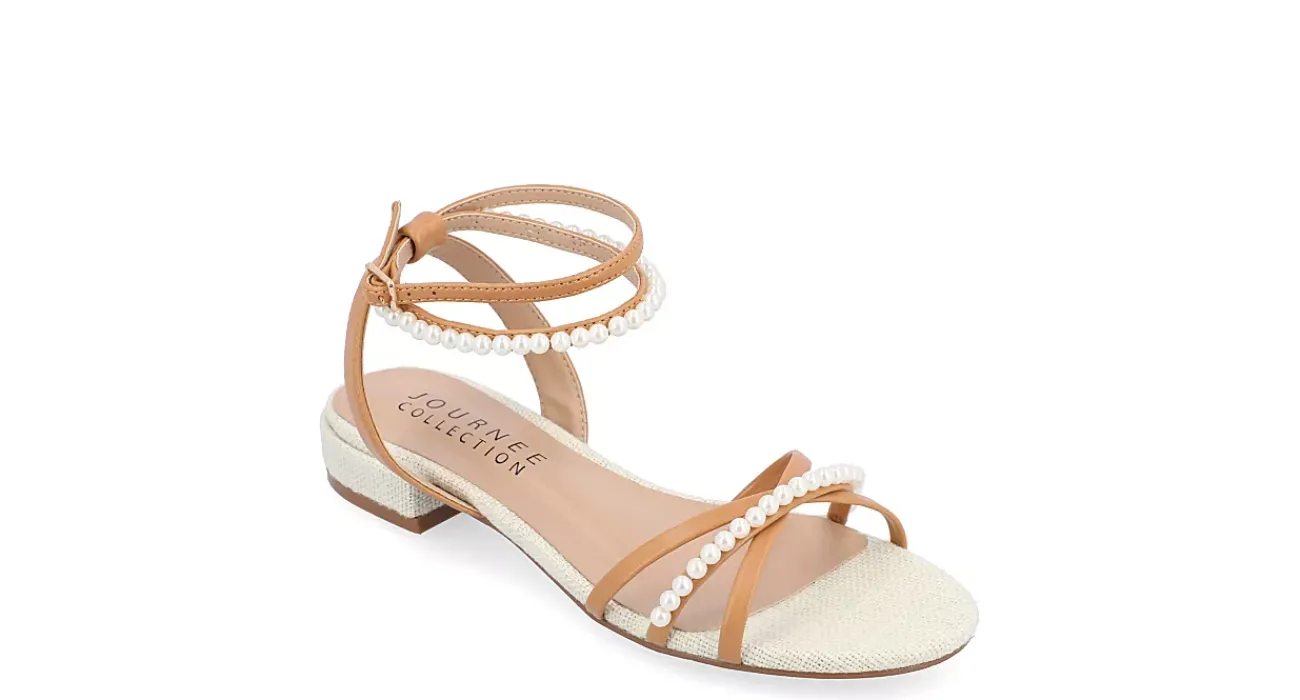WOMENS TULSI FLAT SANDALS>JOURNEE COLLECTION