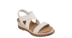 WOMENS UPTOWN HAZE LOW WEDGE SANDAL>SKECHERS